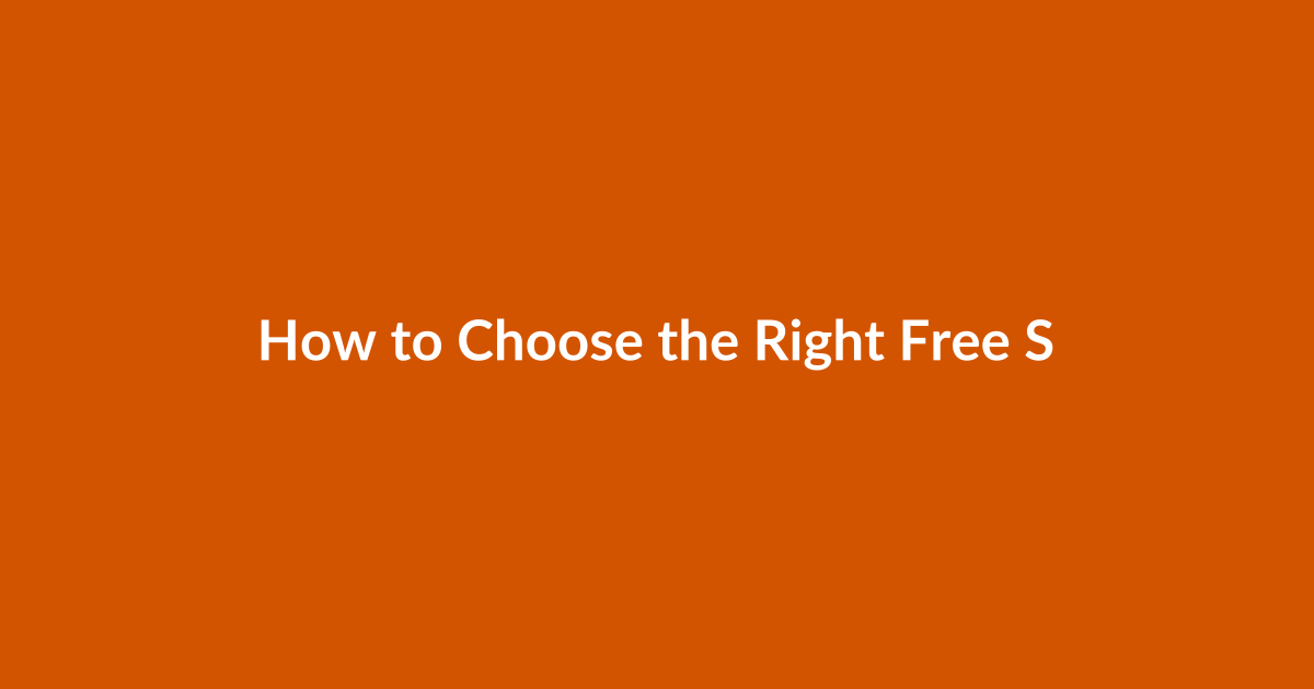 How to Choose the Right Free SEO Tool