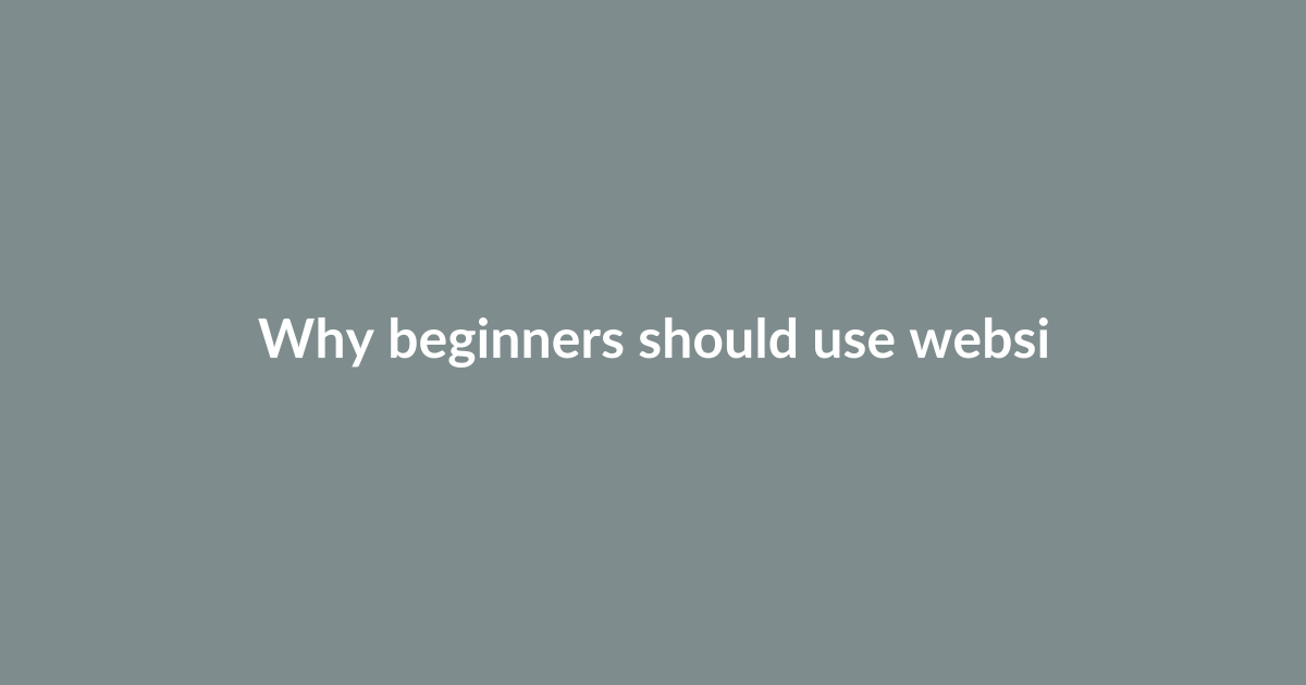 Why beginners should use website audit tools