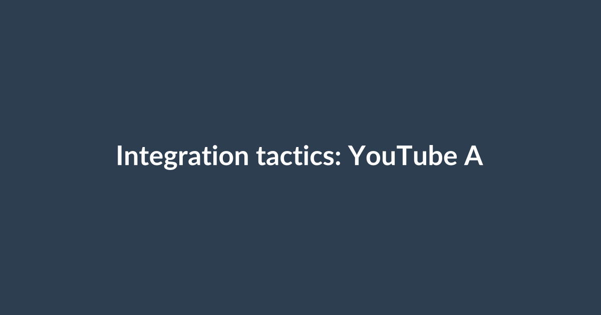 Integration tactics: YouTube API, Zapier, and custom scripts