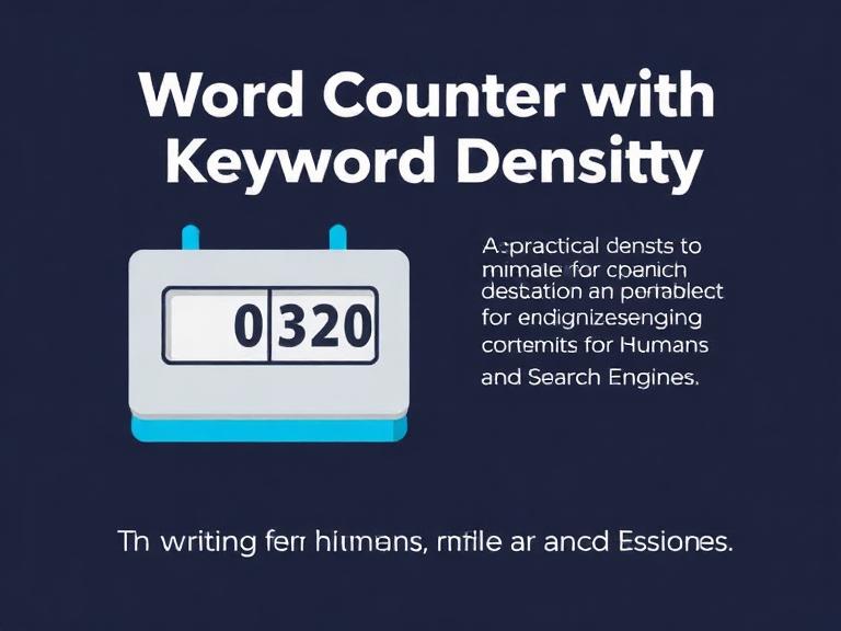 Word Counter with Keyword Density: A Practical 2026 Guide to Writing for Humans and Search Engines